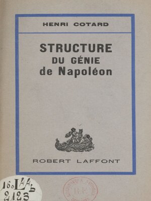 cover image of Structure du génie de Napoléon